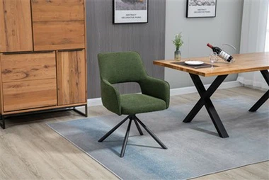 Oblazinjen jedilni stol Single